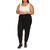 商品Michael Kors | Plus Size Waffle-Knit Jogger Pants颜色Black