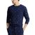 商品第2个颜色Cruise Navy & Primary Aopp, Ralph Lauren | Men's Cotton Waffle-Knit Sleep Shirt