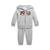 商品Ralph Lauren | Baby Boys Logo Fleece Full-Zip Hoodie and Pants Set颜色Andover Heather, Wine