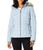 商品Calvin Klein | Women's Quilted Down Jacket with Removable Faux Fur Trimmed Hood颜色Powder Blue