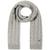 商品Michael Kors | Women's Moving Cables Knit Scarf颜色Pearl Heather Grey