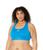 color Bright Blue, Adidas | Plus Size Training Medium Support Good Bra