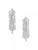 Kate Spade | Showtime Gold-Plated & Cubic Zirconia Fringe Earrings, 颜色SILVER