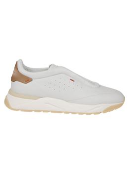 Santoni, Santoni | Santoni Men's White Other Materials Sneakers商品图片 