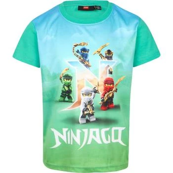 LEGO | Ninjago cotton shirt in green 3.4折, 独家减免邮费