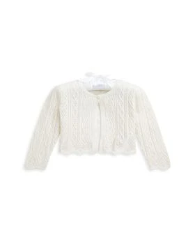 Ralph Lauren | Girls' Pointelle Cable Knit Cardigan - Baby,商家Bloomingdale's,价格¥566