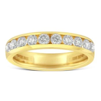 Haus of Brilliance | 18K Yellow Gold Diamond Wedding Band Ring,商家Premium Outlets,价格¥19275