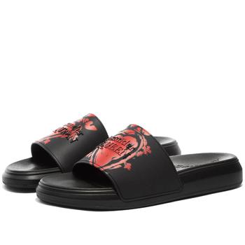 Alexander McQueen | Alexander McQueen Heart Logo Pool Slide商品图片,4.7折