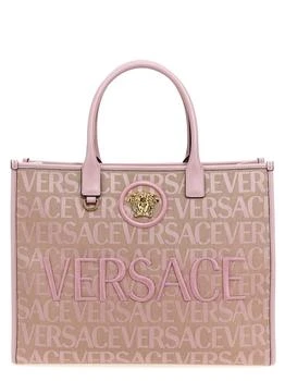 推荐Versace Allover Tote Bag Pink商品