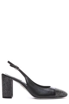 Rene Caovilla | René Caovilla Embellished Square Toe Pumps 5.7折