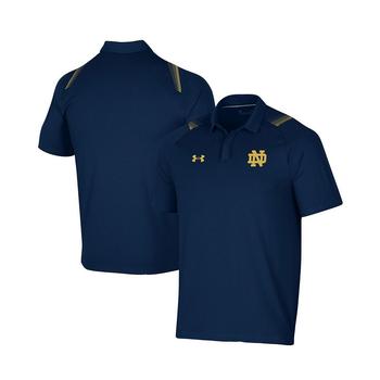 推荐Men's Navy Notre Dame Fighting Irish 2021 Sideline Performance Polo Shirt商品