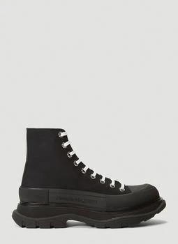 Alexander McQueen | Alexander McQueen Tread Lace Up Boots 8.6折