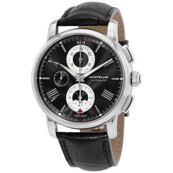 万宝龙手表推荐, MontBlanc | 4810 Chronograph Automatic Black Dial Mens Watch 115123商品图片 4.9折