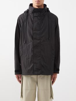 Loewe | Crinkled-nylon hooded parka jacket商品图片,