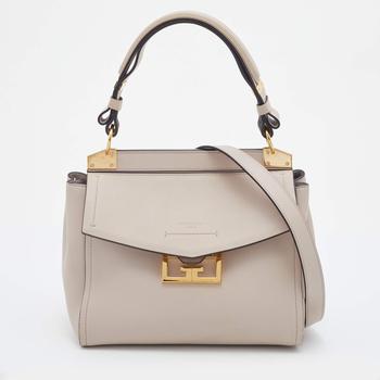 [二手商品] Givenchy | Givenchy Light Beige Leather Small Mystic Foldover Top Handle Bag商品图片,9.1折, 满1件减$100, 满减