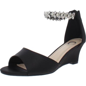 推荐Journee Collection Womens Polyester Ankle Strap Wedge Sandals商品