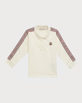 推荐Boy's Long Sleeve Polo Shirt, Size 12M-3商品