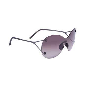 推荐Brown Gradient Shield Unisex Sunglasses P8621 A 99商品