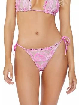 PQ | Amalfi Tie-Dye Lace Bikini Bottom,商家Saks Fifth Avenue,价格¥601