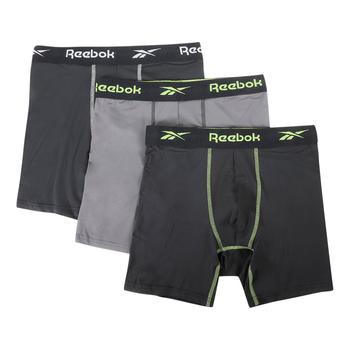 推荐Reebok Men's 3 Pack Anti-Microbial Performance Boxer Briefs商品