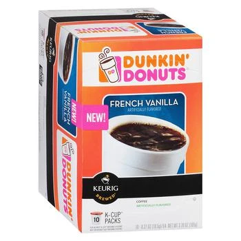 Dunkin' Donuts | Donuts Coffee K-Cups 咖啡胶囊 法式香草香调,商家Walgreens,价格¥52