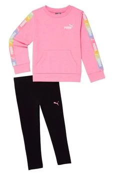 Puma | Fleece Pullover & Leggings Set,商家Nordstrom Rack,价格¥113