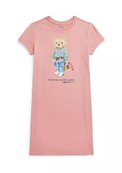 商品Girls 7-16 Polo Bear Jersey Tee Dress,商家Belk,价格¥241图片