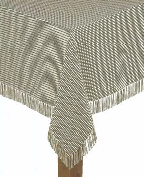 Lintex | Homespun Sage 100% Cotton Tablecloth 52"X70",商家Macy's,价格¥144