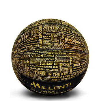 商品MILLENTI | Basketball Official Size 7 Outdoor Indoor Ball Streetcred-Lingo with Chick Hearn Classic One Liners - Designer Basketball Adult Sized,商家Macy's,价格¥215图片