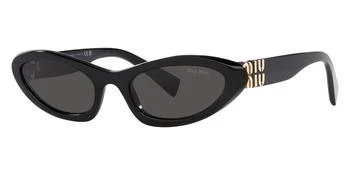 推荐Dark Gray Cat Eye Ladies Sunglasses MU 09YS 1AB5S0 54商品