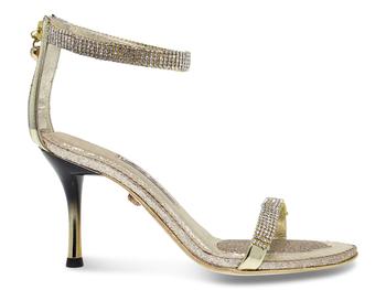 推荐Alberto Venturini Womens Gold Sandals商品