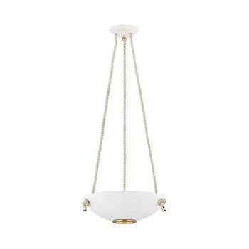 Hudson Valley | Lighting Plaster No.2 by Mark D. Sikes, Three-Light Small Pendant,商家Bloomingdale's,价格¥4945