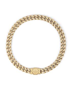 商品Philipp Plein | Hexagon Crystal Cuban Links Necklace,商家Maison Beyond,价格¥2197图片