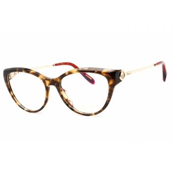 推荐Chopard Women's Eyeglasses - Full Rim Brown Havana Plastic Oval Frame | VCH323S 9AJY商品