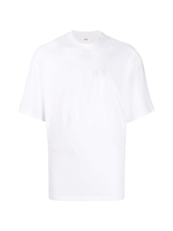 ami t恤精选, AMI | AMI 男士T恤白色 UTS003-725-100商品图片 独家减免邮费