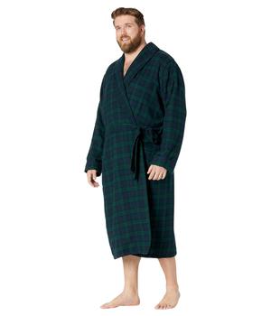 商品L.L.BEAN | Scotch Plaid Flannel Robe Sherpa Lined Tall,商家Zappos,价格¥822图片