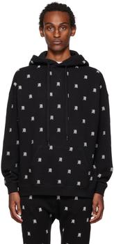 a & R Cashmere, R13 | Black R13 Allover Hoodie商品图片 额外8.5折, 额外八五折