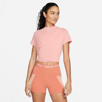 推荐Women's Nike Dri-FIT One Luxe Twist Standard Fit Short-Sleeve Shirt商品