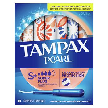 商品Tampax | Pearl Tampons Unscented, Super Plus Absorbency,商家Walgreens,价格¥50图片