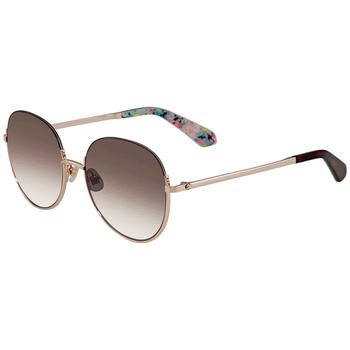 美国kate spade, Kate Spade | Brown Gradient Round Ladies Sunglasses ASTELLE/G/S 0PSX 55商品图片 4.2折