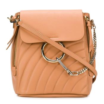 chloe c推荐, Chloé | Chloe' 蔻依 粉色真皮女士双肩包 C18US233-A04-266商品图片 满$100享9.5折, 满折
