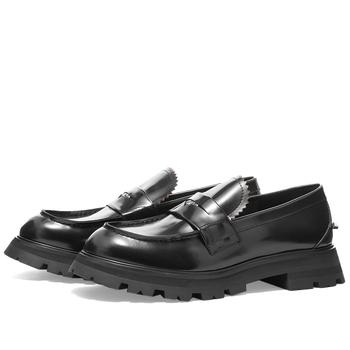 推荐Alexander McQueen Leather Chunky Loafer商品