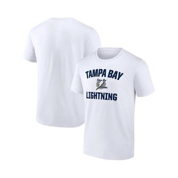 Fanatics | Men's Branded White Tampa Bay Lightning Special Edition 2.0 Wordmark T-shirt商品图片,