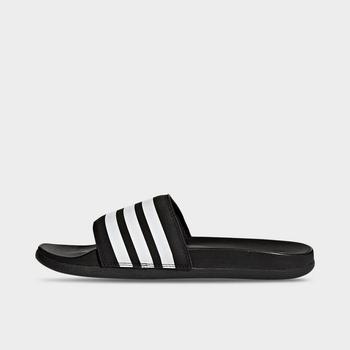 推荐女士 adidas adilette Cloudfoam Plus Slide Sandals商品