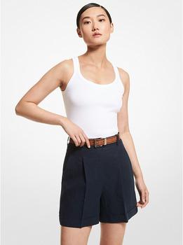 推荐Linen Pleated Shorts商品