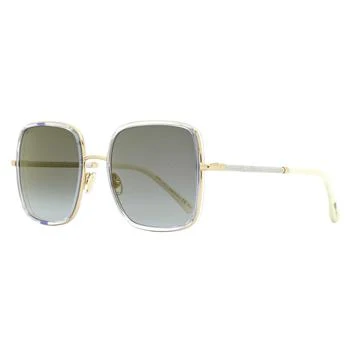 推荐Jimmy Choo Women's Sunglasses - Gold Crystal Square Plastic Frame | JAYLA/S 0LOJ商品