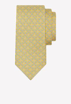 商品Salvatore Ferragamo | Gancini Print Silk Tie,商家Thahab,价格¥1338图片