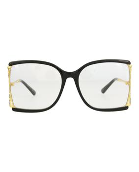 Gucci | Square -Frame  Injection  Sunglasses商品图片,3折×额外9折, 满1件减$6.60, 额外九折, 满一件减$6.6