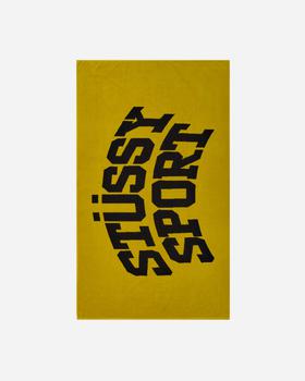 stussy帽子, STUSSY | Sport Beach Towel Yellow商品图片 额外8.6折, 额外八六折