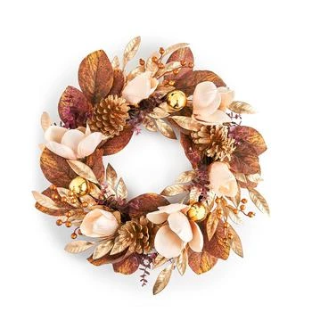 Charter Club | Gilded Full Floral Wreath, Created for Macy's 2.9折